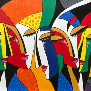 Abstract Modern Art painting