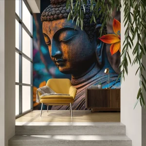 Budha wall painting